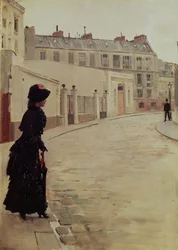 In attesa, Rue de Chateaubriand, Parigi